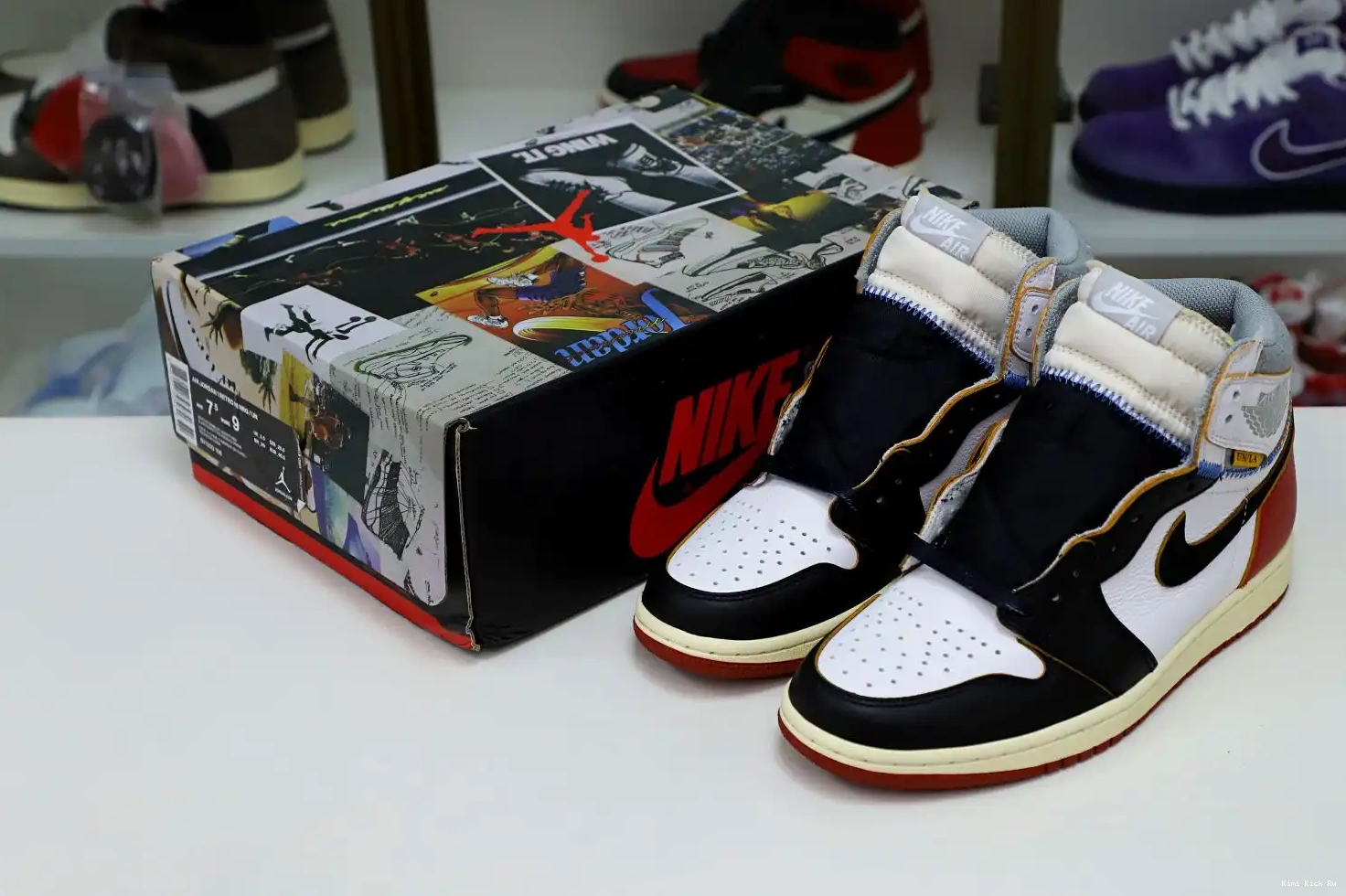 JORDAN NRG 1 HIGH AIR Kimikick RETRO UNION X LA 0730